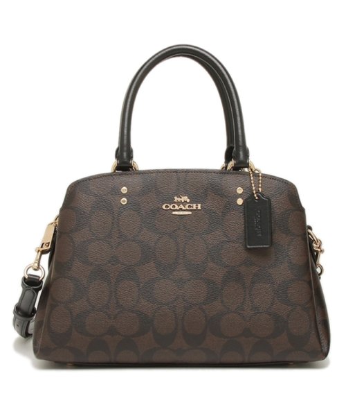 セール コーチ トートバッグ ショルダーバッグ アウトレット レディース Coach Imaa8 ブラウン ブラック コーチ Coach Magaseek