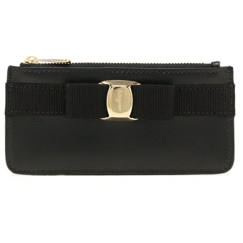 フェラガモ カードケース レディース FERRAGAMO 22E010 0734494 ヴァラ ブラック フェラガモ カードケース FERRAGAMO ヴァラ レディース