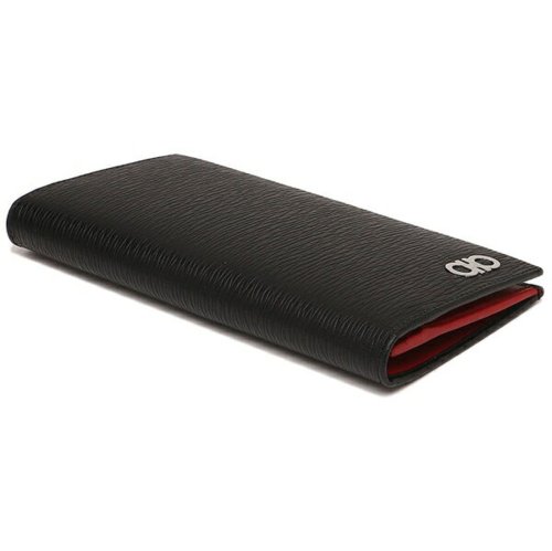 フェラガモ 長財布 メンズ FERRAGAMO 66A069 0686018 007 ブラック レッド 長財布 メンズ FERRAGAMO 66A069 フェラガモ ブラック