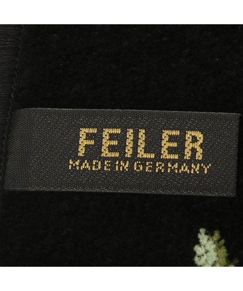 FEILER(フェイラー)/フェイラー FEILER フェイラー タオルハンカチ FEILER MALAGA マラガ ハンドタオル BLACK 10 ブラック/img02