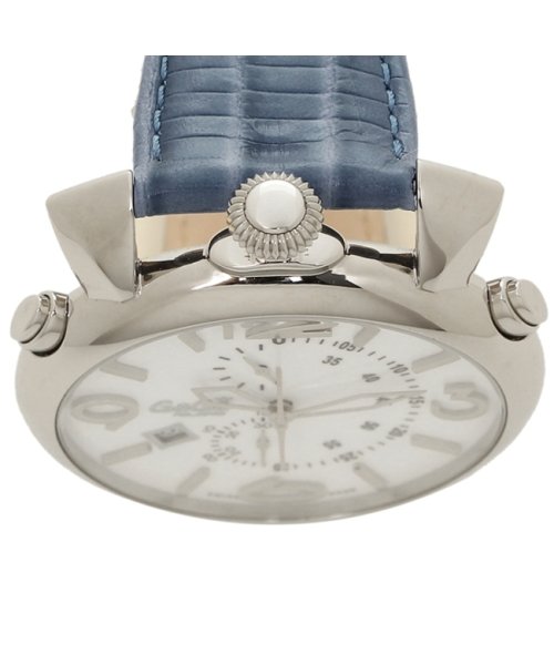 GaGa MILANO(ガガミラノ)/ガガミラノ 腕時計 メンズ GAGA MILANO 5097.02BJ－N ホワイト シルバー ブルー/img03