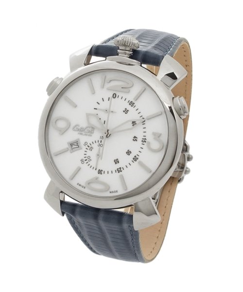 GaGa MILANO(ガガミラノ)/ガガミラノ 腕時計 メンズ GAGA MILANO 5097.02BJ－N ホワイト シルバー ブルー/img05