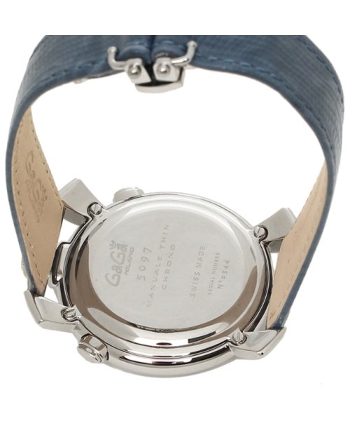 GaGa MILANO(ガガミラノ)/ガガミラノ 腕時計 メンズ GAGA MILANO 5097.02BJ－N ホワイト シルバー ブルー/img07