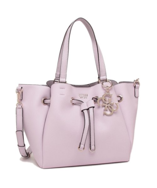クーポン開催中 セール 9 Off ゲス トートバッグ ショルダーバッグ レディース Guess Vg Lil パープル ゲス Guess Magaseek