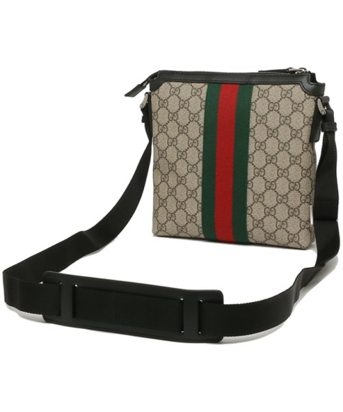 グッチ ショルダーバッグ メンズ Gucci Khngn 9692 ベージュ ブラウン グッチ Gucci Magaseek
