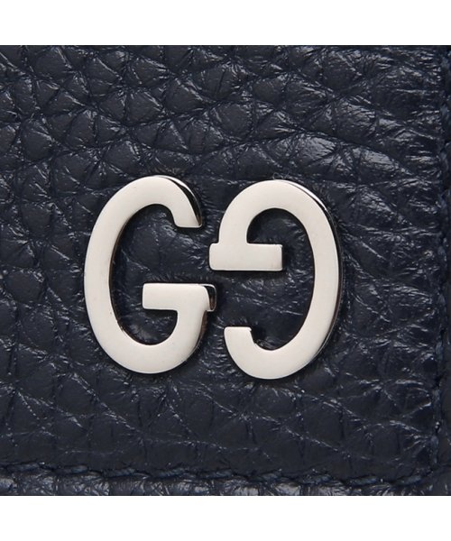 グッチ 名刺入れ カードケース メンズ Gucci m0n 4009 ネイビー グッチ Gucci Magaseek