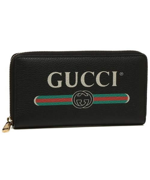 グッチ 長財布 メンズ レディース Gucci 0gcat 8163 Long Wallet ブラック グッチ Gucci Magaseek