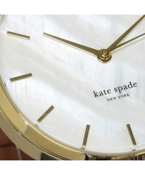 kate spade new york(ケイトスペードニューヨーク)/ケイトスペード 腕時計 レディース KATE SPADE KSW1141 ベージュ シルバー/img08