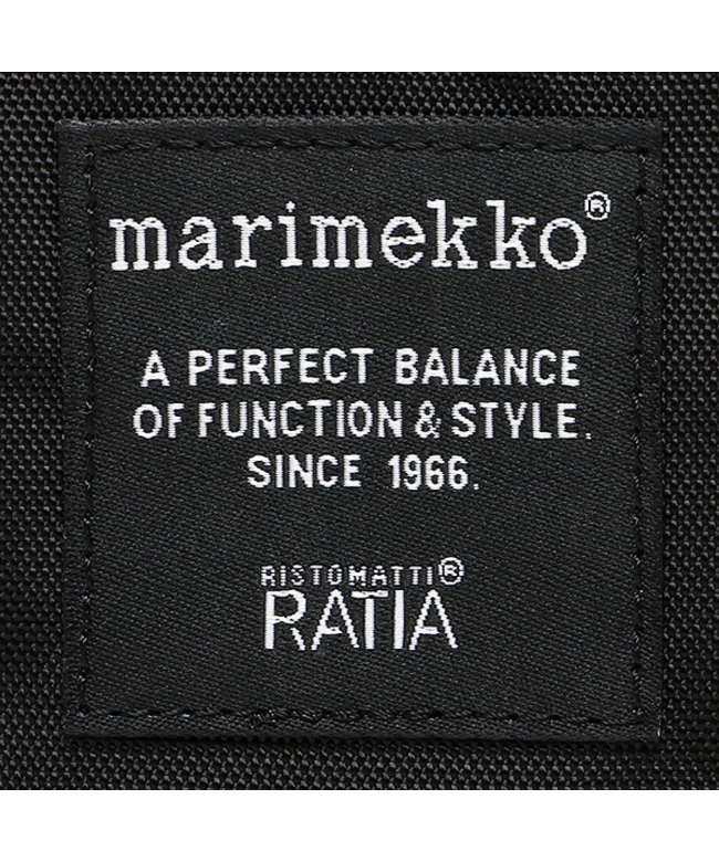 マリメッコ バッグ MARIMEKKO レディース 026992 999 キャシュ & キャリー CASH & CARRY ショルダーバッグ BLACK