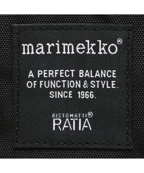 マリメッコ バッグ Marimekko レディース 999 キャシュ キャリー Cash Carry ショルダーバッグ Black マリメッコ Marimekko Magaseek