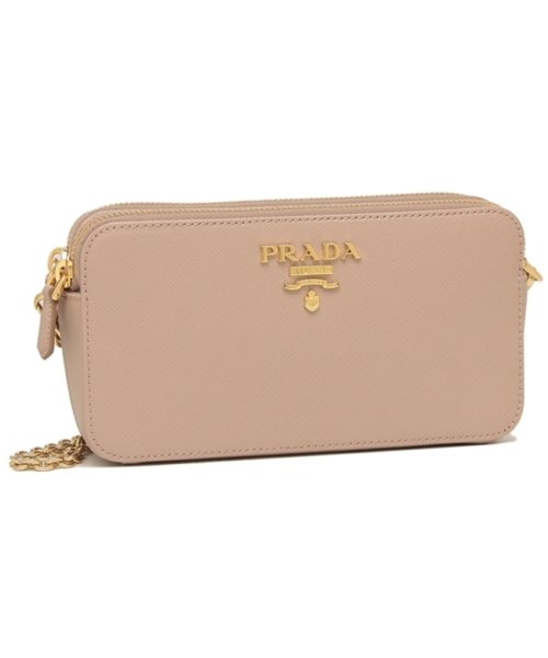 セール プラダ ショルダーバッグ 財布ショルダー ミニバッグ チェーンウォレット レディース Prada 1dh010 Qwa F0236 ベージュ プラダ Prada Magaseek