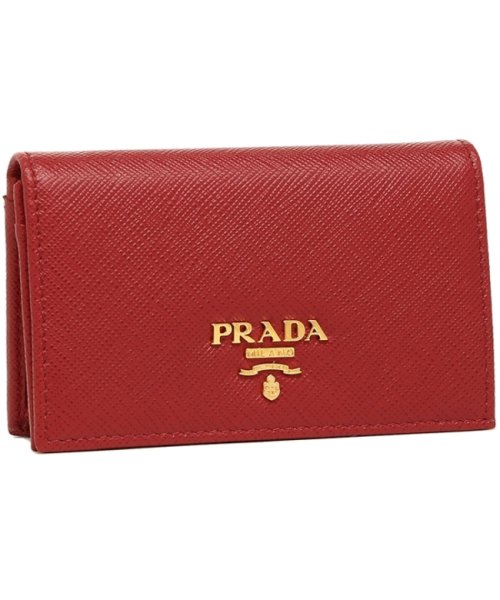 セール プラダ 名刺入れ レディース カードケース Prada 1mc122 Qwa F068z レッド プラダ Prada Magaseek