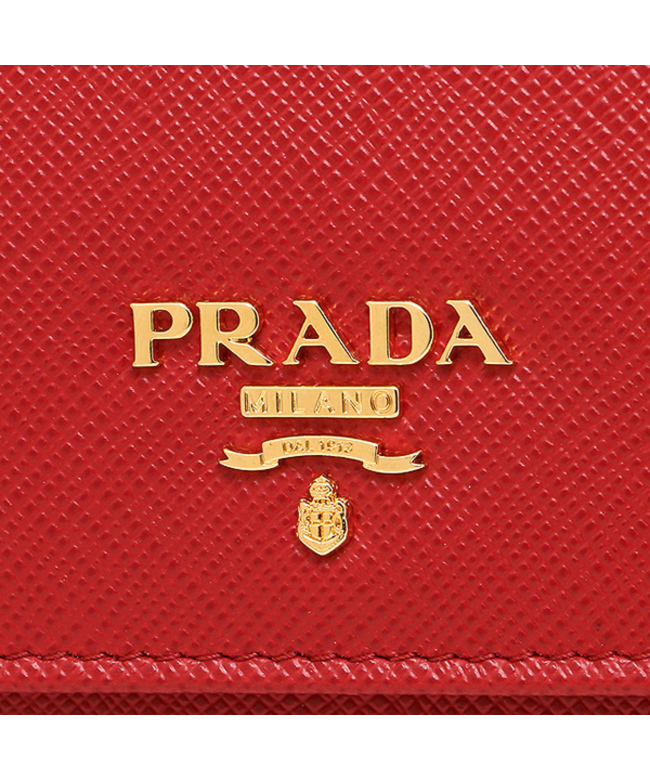 セール】プラダ 長財布 レディース PRADA 1MH132 QWA F068Z レッド ...