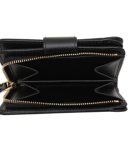 プラダ 折財布 レディース PRADA 1ML018 QWA F0002 ブラック プラダ レディース PRADA 1ML018 QWA F0002 折財布