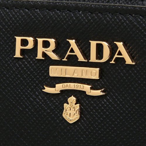 プラダ 折財布 レディース PRADA 1ML018 QWA F0002 ブラック プラダ レディース PRADA 1ML018 QWA F0002 折財布