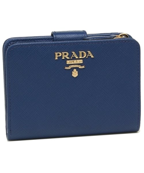 PRADA(プラダ)/プラダ 折財布 レディース PRADA 1ML018 QWA F0016 ブルー/img01