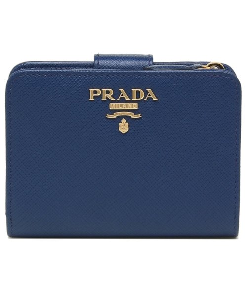 PRADA(プラダ)/プラダ 折財布 レディース PRADA 1ML018 QWA F0016 ブルー/img05