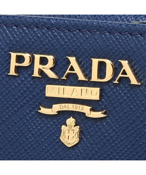 PRADA(プラダ)/プラダ 折財布 レディース PRADA 1ML018 QWA F0016 ブルー/img06