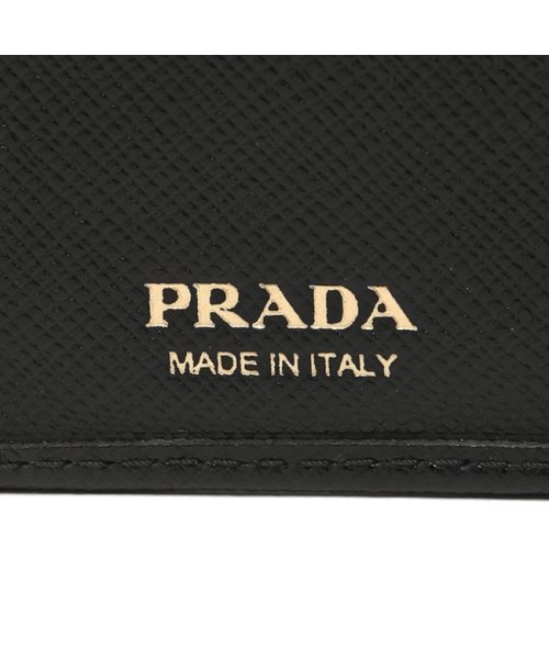 PRADA(プラダ)/プラダ 二つ折り財布 レディース PRADA 1ML225 QHH F0002 ブラック/img09