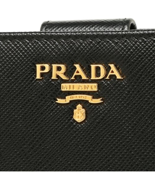 PRADA(プラダ)/プラダ 折り財布 レディース PRADA 1ML225 QWA F0002 ブラック/img06