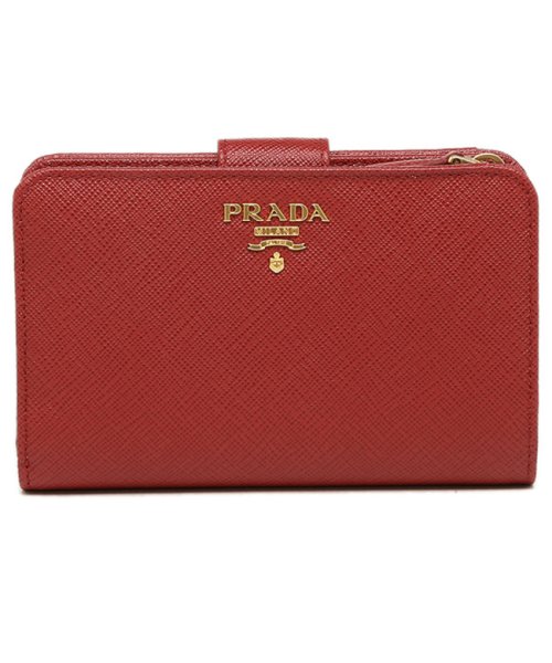 PRADA(プラダ)/プラダ 財布 レディース PRADA 1ML225 QWA F068Z SAFFIANO METAL 二つ折り財布 FUOCO/img05