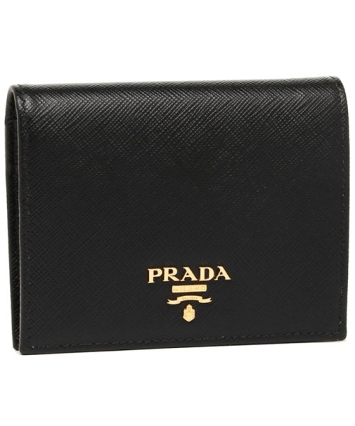 PRADA(プラダ)/プラダ 折財布 レディース PRADA 1MV204 QWA F0002 ブラック/img02