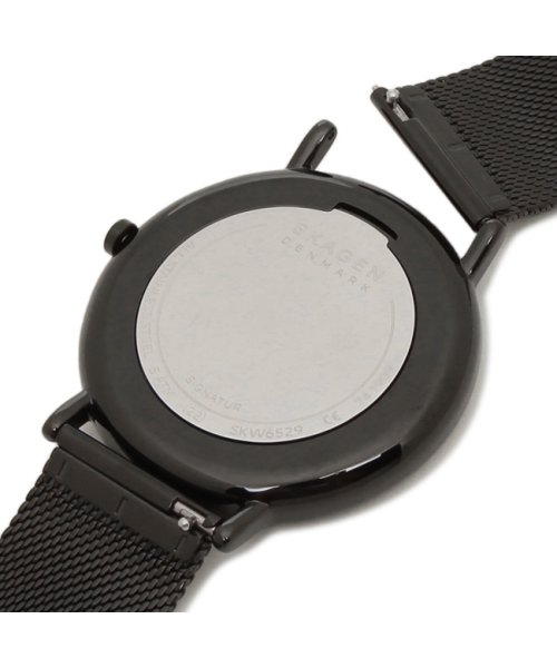 SKAGEN(スカーゲン)/スカーゲン 腕時計 メンズ SKAGEN SKW6529 SIGNATUR シグネチャー メッシュ 45MM ブラック ブルー/img07