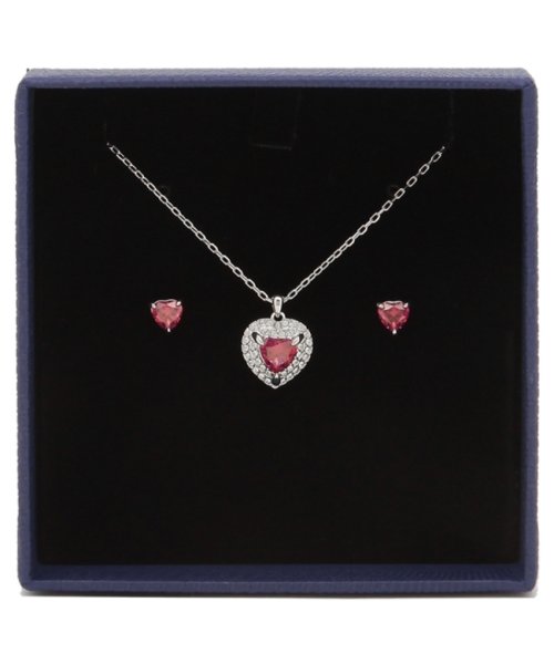 スワロフスキー ネックレス アクセサリー Swarovski ピンク シルバー スワロフスキー Swarovski Magaseek
