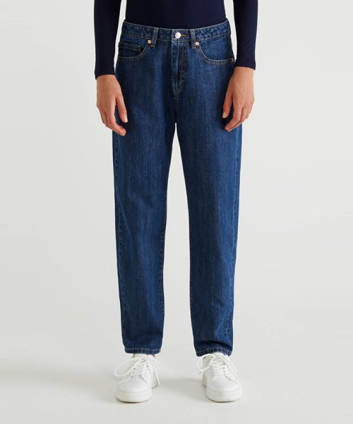 レギュラーウエストボーイズデニムパンツ ベネトン レディース Benetton Women Magaseek