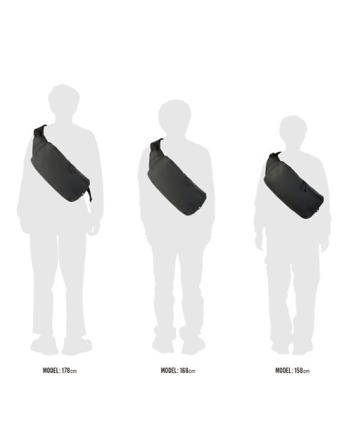 マンセル ボディバッグ メンズ 防水 横型 大容量 大きめ かっこいい ブランド ウエストバッグ Mansel 0004 カバンのセレクション Kabannoselection Magaseek