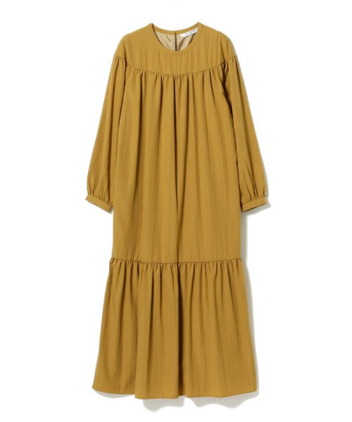 セール 60 Off Ray Beams ヨーク ヘム ギャザー クルーネック ワンピース ビームス アウトレット Beams Outlet Magaseek