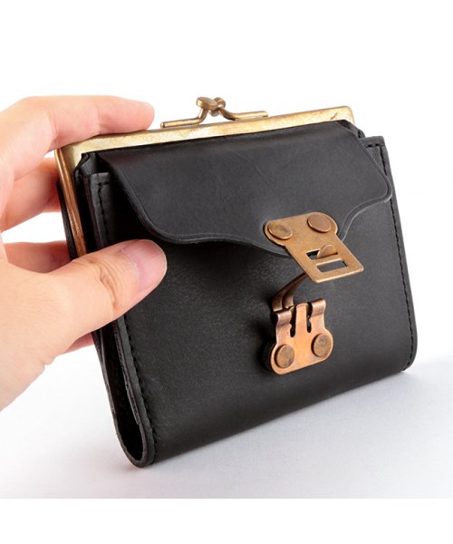 vasco(ヴァスコ)/ヴァスコ 財布 二つ折り財布 がま口 本革 日本製 メンズ ミニウォレット コンパクト バスコ VASCO VSC－713/img06
