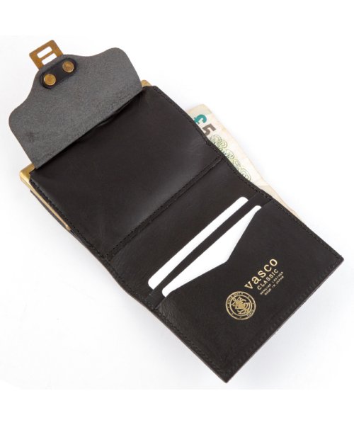 vasco(ヴァスコ)/ヴァスコ 財布 二つ折り財布 がま口 本革 日本製 メンズ ミニウォレット コンパクト バスコ VASCO VSC－713/img07