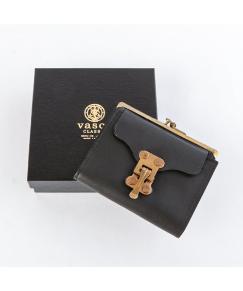 ヴァスコ 財布 二つ折り財布 がま口 本革 日本製 メンズ ミニウォレット コンパクト バスコ VASCO VSC－713 