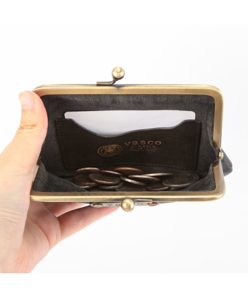 vasco(ヴァスコ)/ヴァスコ 財布 二つ折り財布 小銭入れ コインケース がま口 丸型 本革 日本製 メンズ バスコ VASCO VSC－703/img09