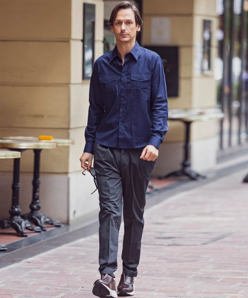 セール Akm Contemporary エイケイエムコンテンポラリー カジュアルポケットシャツ Akm Contemporary Akm Contemporary Magaseek