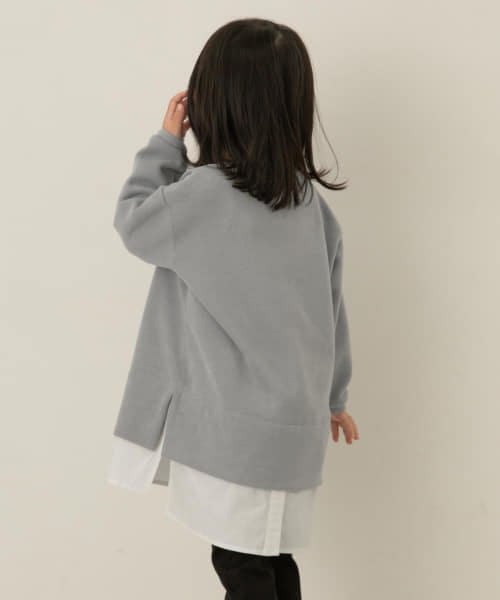 URBAN RESEARCH DOORS（Kids）(アーバンリサーチドアーズ（キッズ）)/シャツ付きチュニックスウェット(KIDS)/img07