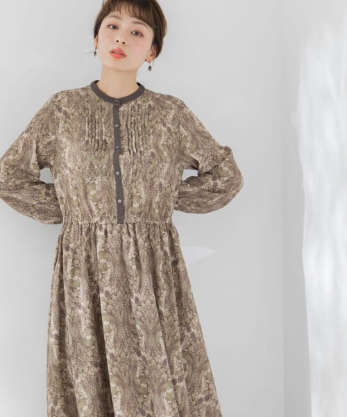 ダマスクプリントワンピース アーバンリサーチサニーレーベル Urban Research Sonny Label Magaseek