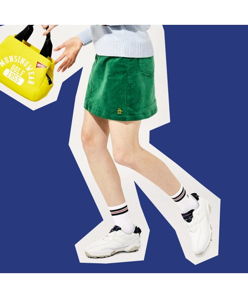 Munsingwear(マンシングウェア)/コーデュロイスカート（42cm丈）【アウトレット】/img01