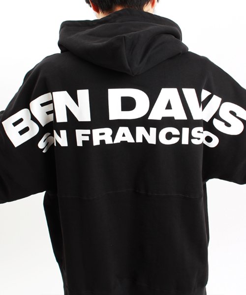 BEN DAVIS(BEN DAVIS)/【BEN DAVIS】ベンデイビス ショルダープリント パーカー/img10