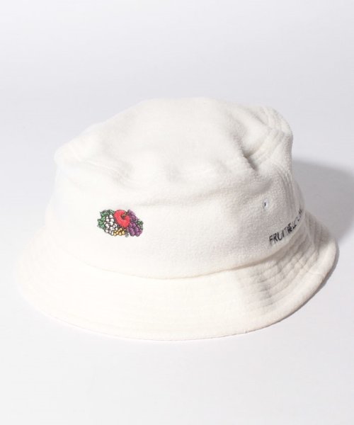 FRUIT OF THE LOOM(フルーツオブザルーム)/FLEECE LOGO EMB BUCKET HAT/img01