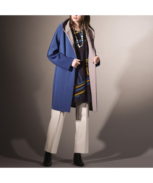 セール イタリア製素材 カラーボンディングコート リリアンビューティ Liliane Burty Magaseek