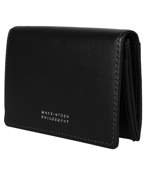  マッキントッシュ フィロソフィー MACKINTOSH PHILOSOPHY カードケース 名刺入れ 定期入れ メンズ 本革 CARD CASE ブラック ネイ