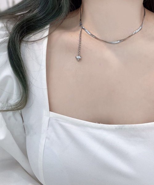 セール チョーカーネックレス シンプル ボリューム 華 クール おしゃれ セイヘイショップ Seiheishop Magaseek