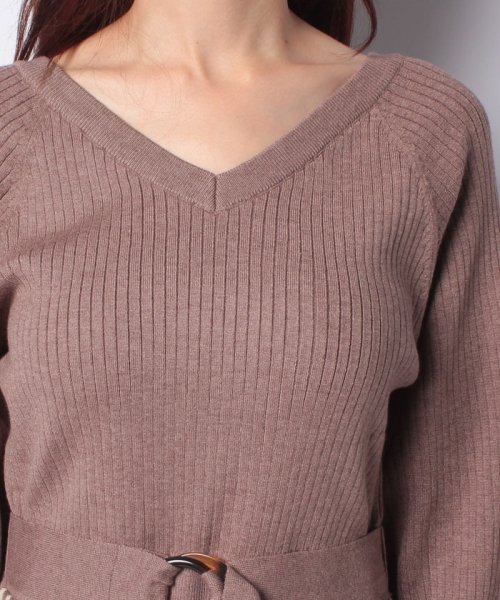 セール ニットプリーツワンピース オリーブデオリーブ Olive Des Olive Magaseek