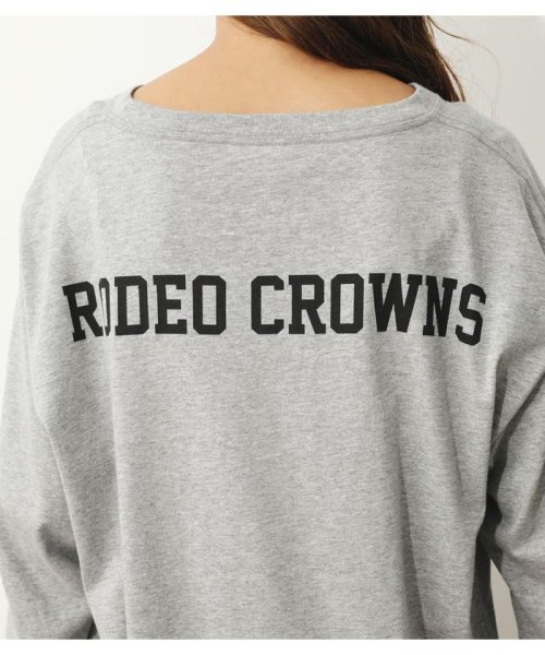 RODEO CROWNS WIDE BOWL(ロデオクラウンズワイドボウル)/Champion looseロンT/img22