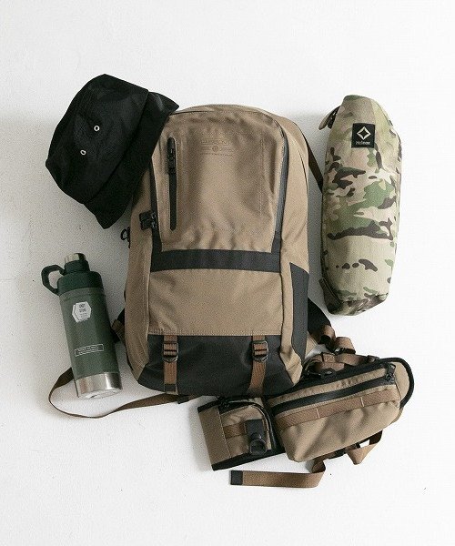 AS2OV(AS2OV)/AS2OV / アッソブ WP CORDURA 305D DAY PACK KHAKI/img05