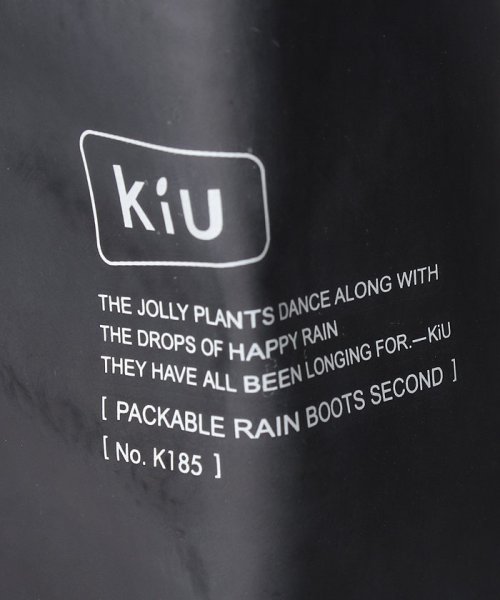 KiU(KiU)/KIU PACKABLE RAIN BOOTS ii/img07