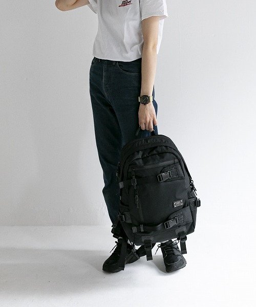 AS2OV(AS2OV)/AS2OV / アッソブ CORDURA DOBBY 305D DAY BAG－BLACK/img25