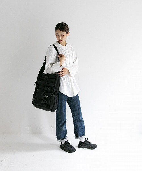 AS2OV / アッソブ CORDURA DOBBY 2WAY BACKPACK BLACK 